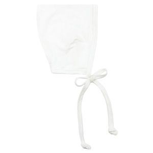 Lou Lou and Company-Finley White Cotton Bonnet